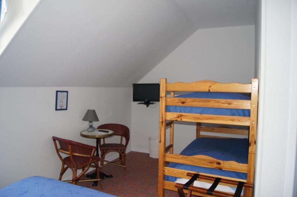 Aux Trois Jean Hotel Le Crotoy Værelse billede